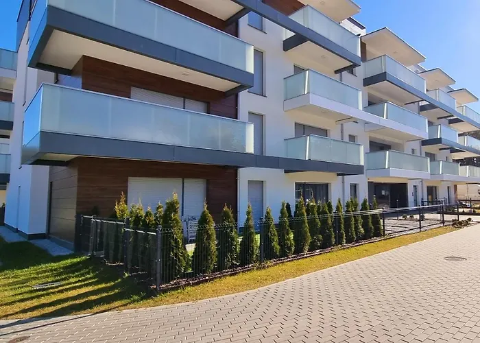 Apartamenty Sloneczna Z Zielonym Tarasem